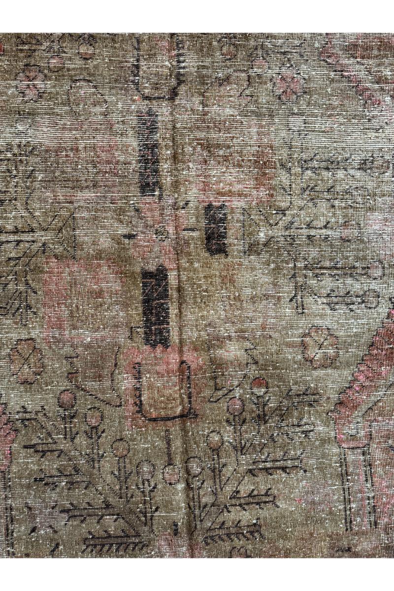 Zeitlose Eleganz: Samarkand-Teppich aus dem 19. Jahrhundert, 8' x 4.11' - Werten Sie Ihre Einrichtung mit einem Hauch von amerikanischem Erbe auf. Dieser sorgfältig gefertigte antike Teppich strahlt Raffinesse aus und bringt einen Hauch von