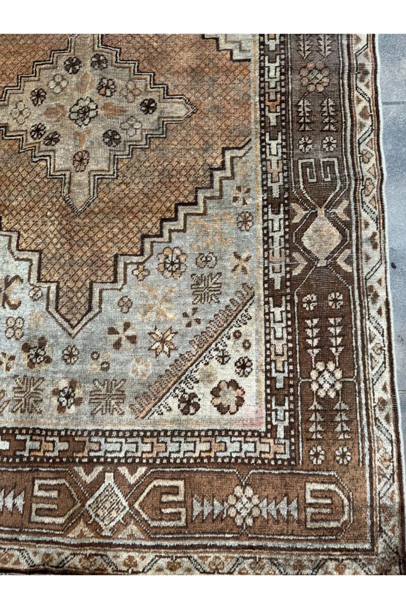 Antiker Samarkand-Teppich des 19. Jahrhunderts 9,0