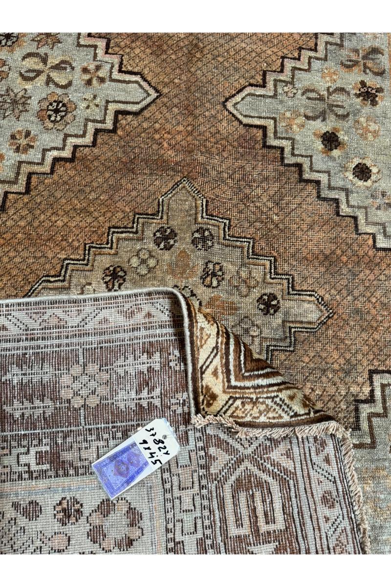 Américain Tapis Samarkand ancien du 19ème siècle 9,0