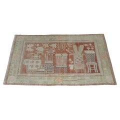 Tapis ancien de Samarkand du 19e siècle