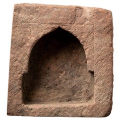 19th century Antique sandstone Indian temple from India