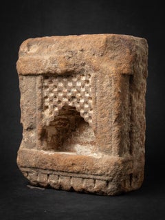 19th century Antique sandstone shrine from India
