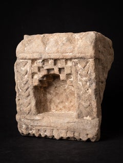 19th century Antique sandstone shrine from India