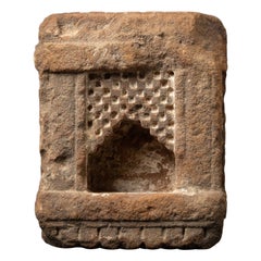 19th century Antique sandstone shrine from India