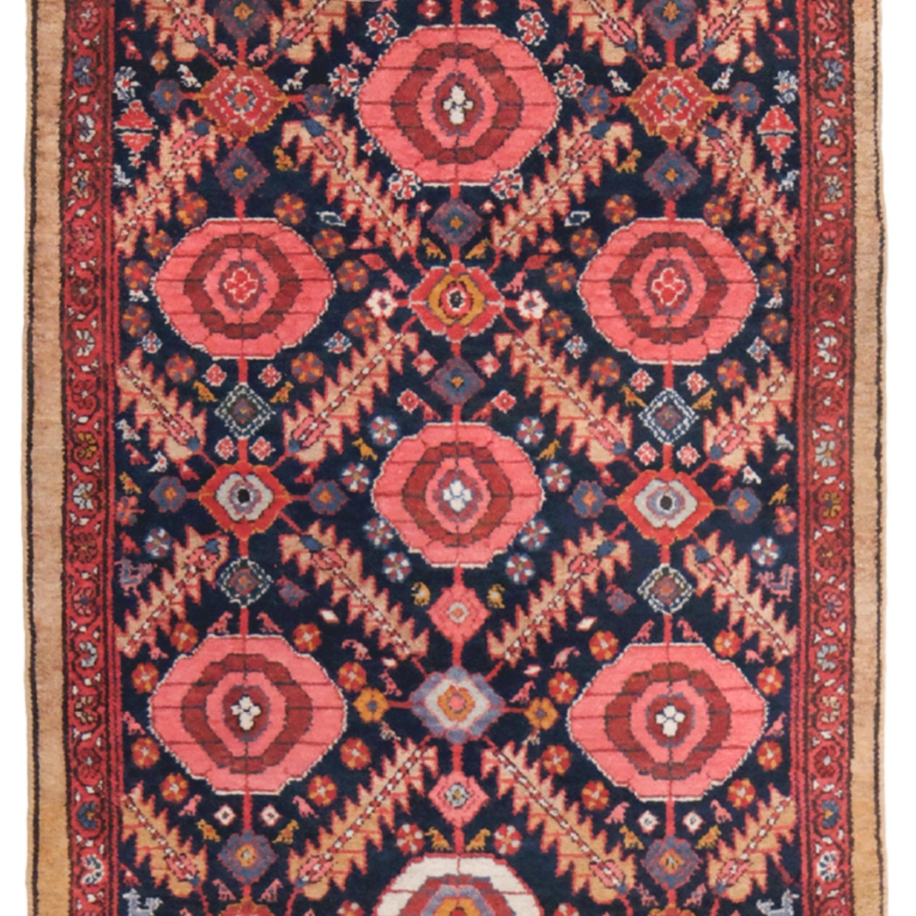 Perse Couloir Sarab antique du 19ème siècle en vente