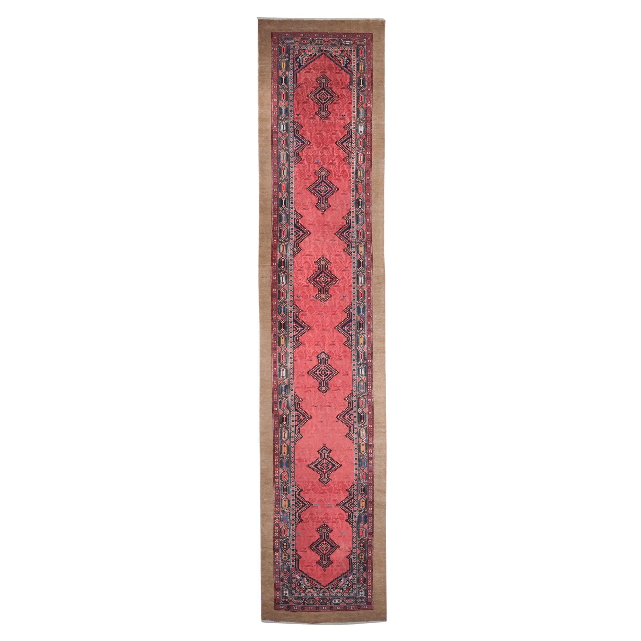19th Century Antique Sarab Runner For Sale