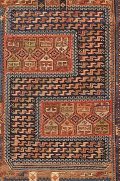 Tapis Sileh Soumak ancien du 19ème siècle