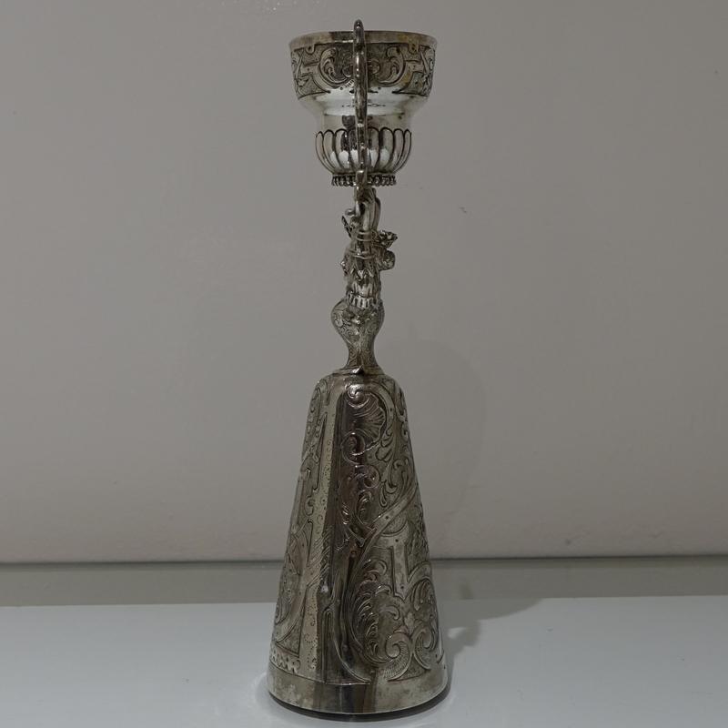 Other 19th Century Antique Silver German Wager Cup Hanau circa 1895 Ludwig Neresheimer