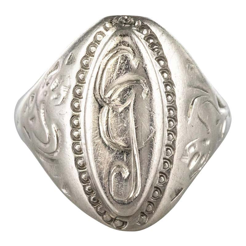 Antique Late 16th Century German Silver Signet Ring For Sale at 1stDibs ...
