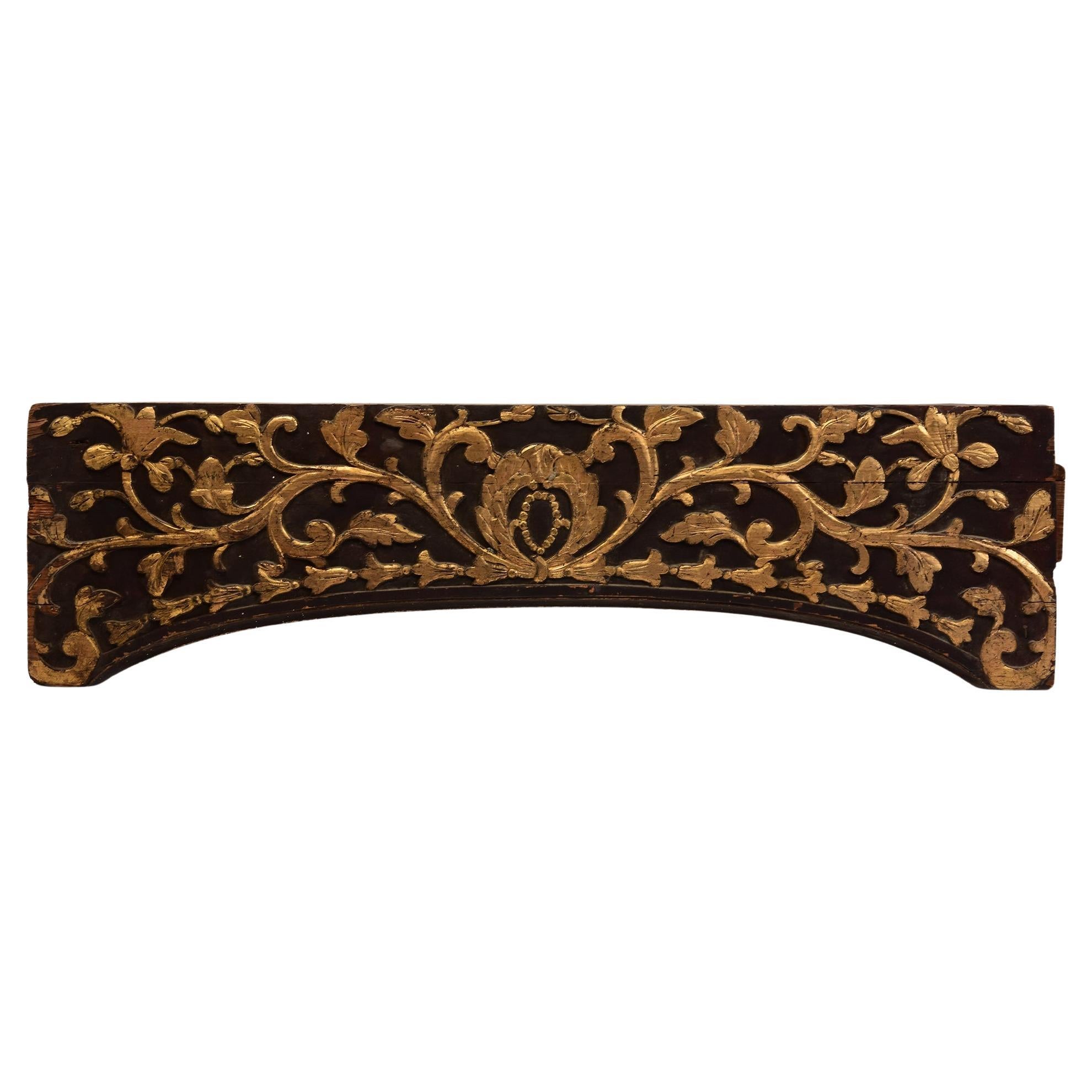 19th Century, Antique Thai Wood Carving