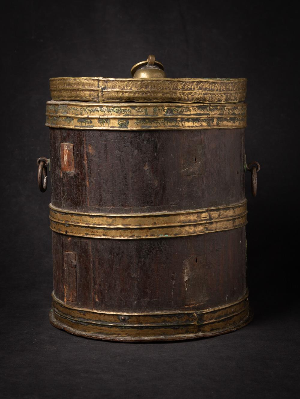 Thai 19th century Antique Tibetan Yak Butter container Originating from Tibet