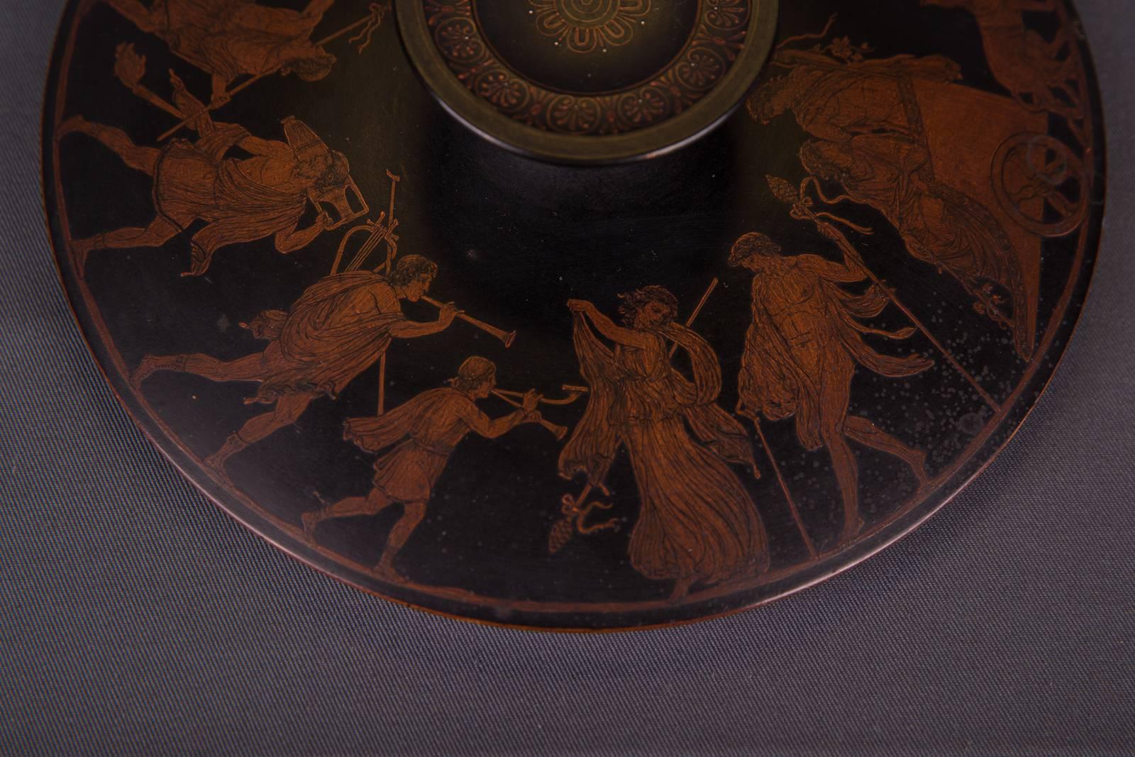 XIXe siècle Vase en étain ancien du 19ème siècle provenant d'Ipsen, Kjobenhavn, Danemark en vente