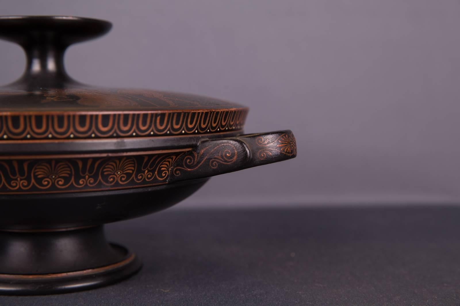 Céramique Vase en étain ancien du 19ème siècle provenant d'Ipsen, Kjobenhavn, Danemark en vente