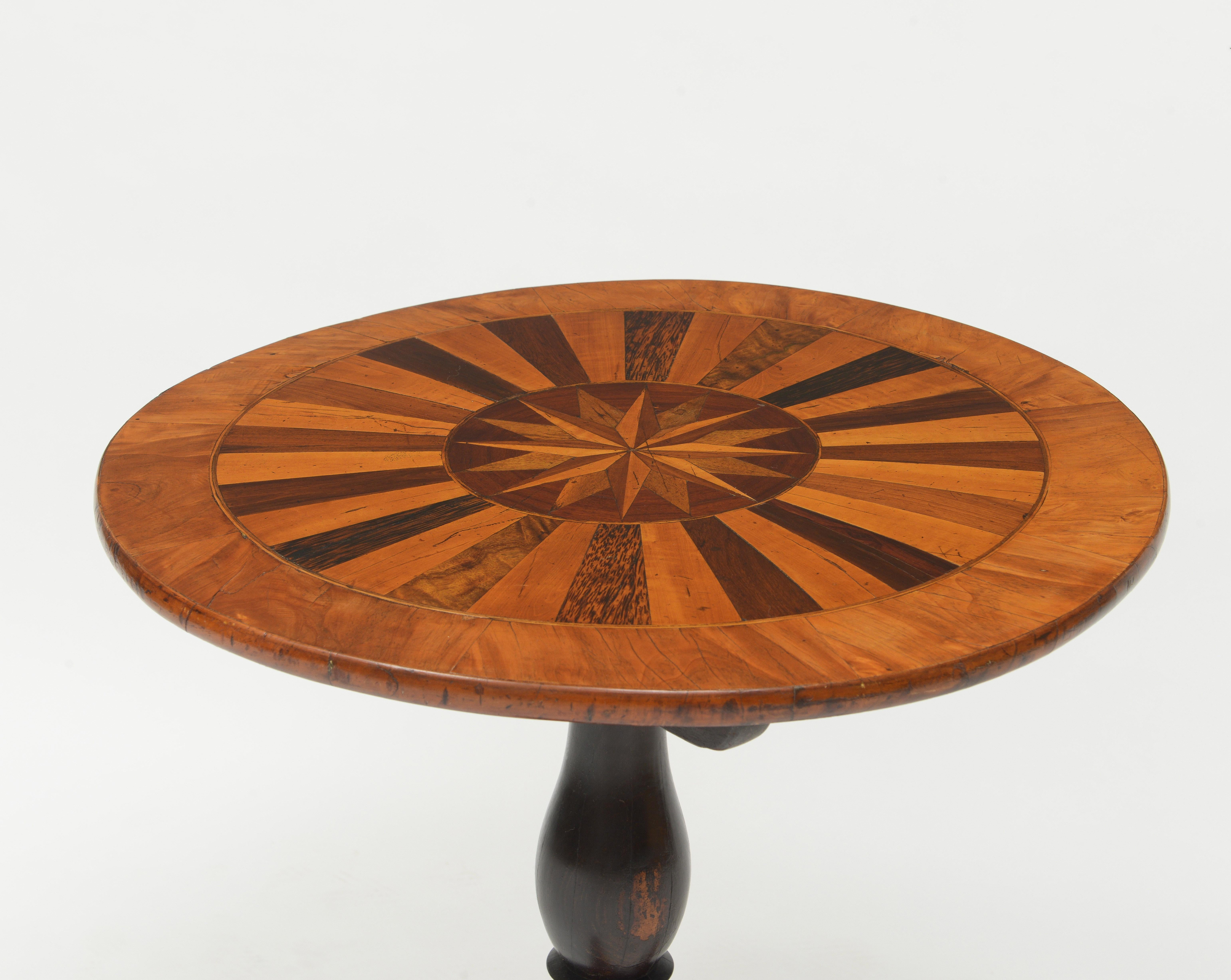 19th Century Antique Tripod Table For Sale 3
