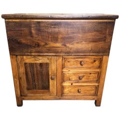 19th Century Antique Tuscan Chestnut Sideboard, Called ''Madia'', Restored