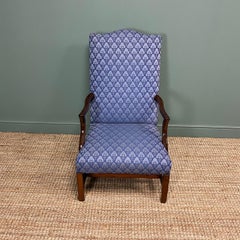19th Century Antique Upholstered Arm Chair