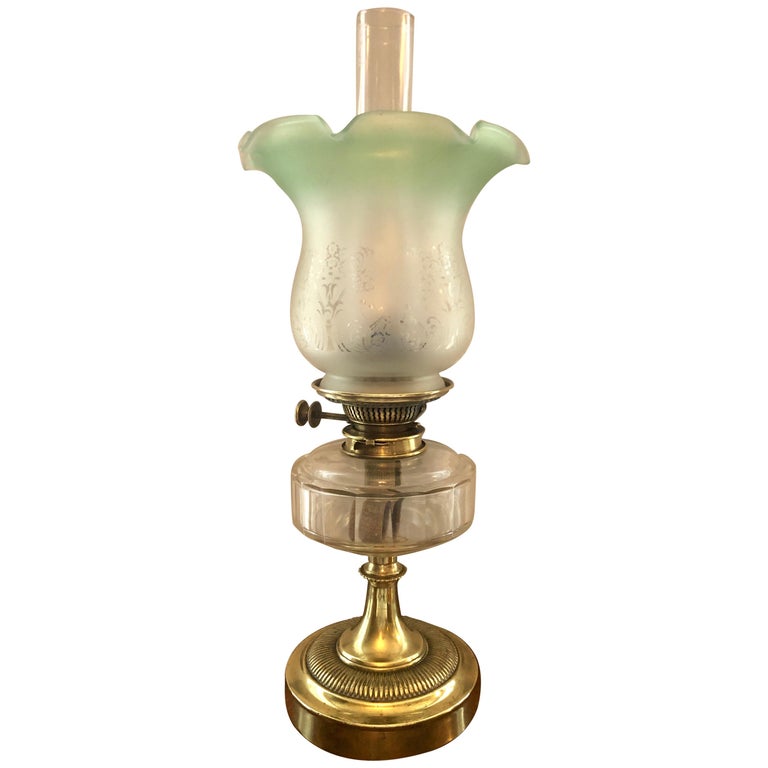 19th Century Antique Victorian Brass Oil Lamp For Sale at 1stDibs |  victorian oil lamp, victorian lamps for sale, antique victorian oil lamps