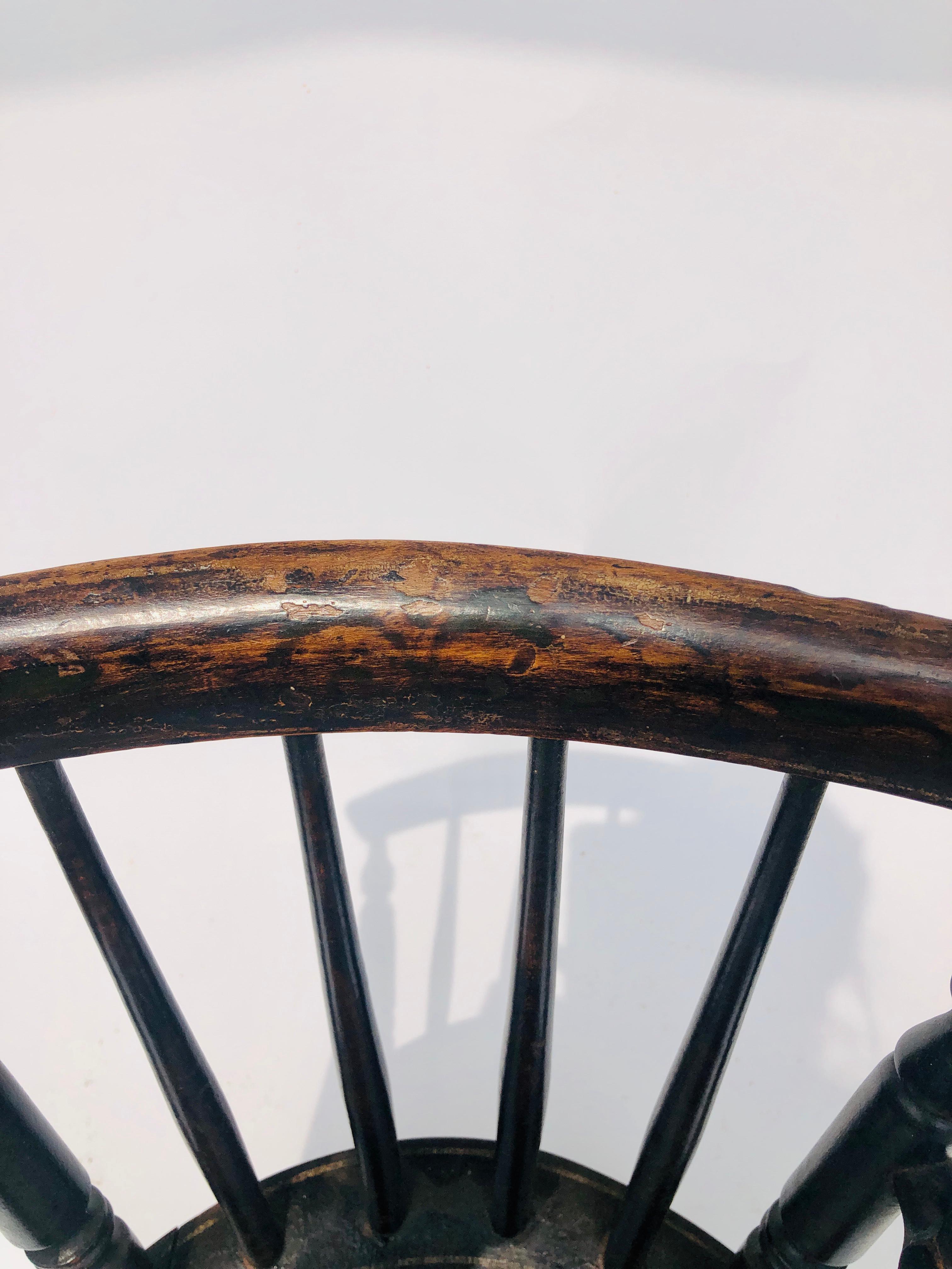 antique childs chair