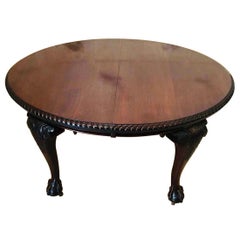 19th Century Antique Victorian Mahogany Extending Dining Table