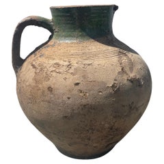 19th Century Antique Wabi - Sabi Clay Pot