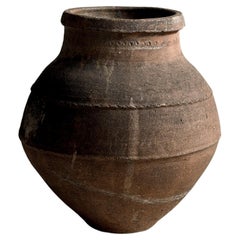 19th Century Antique Wabi Sabi Pot, 19.69 in, Spain c. late 1800s 