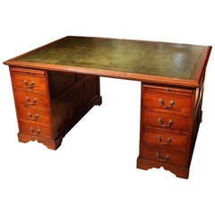 19th Century Antique Walnut Desk