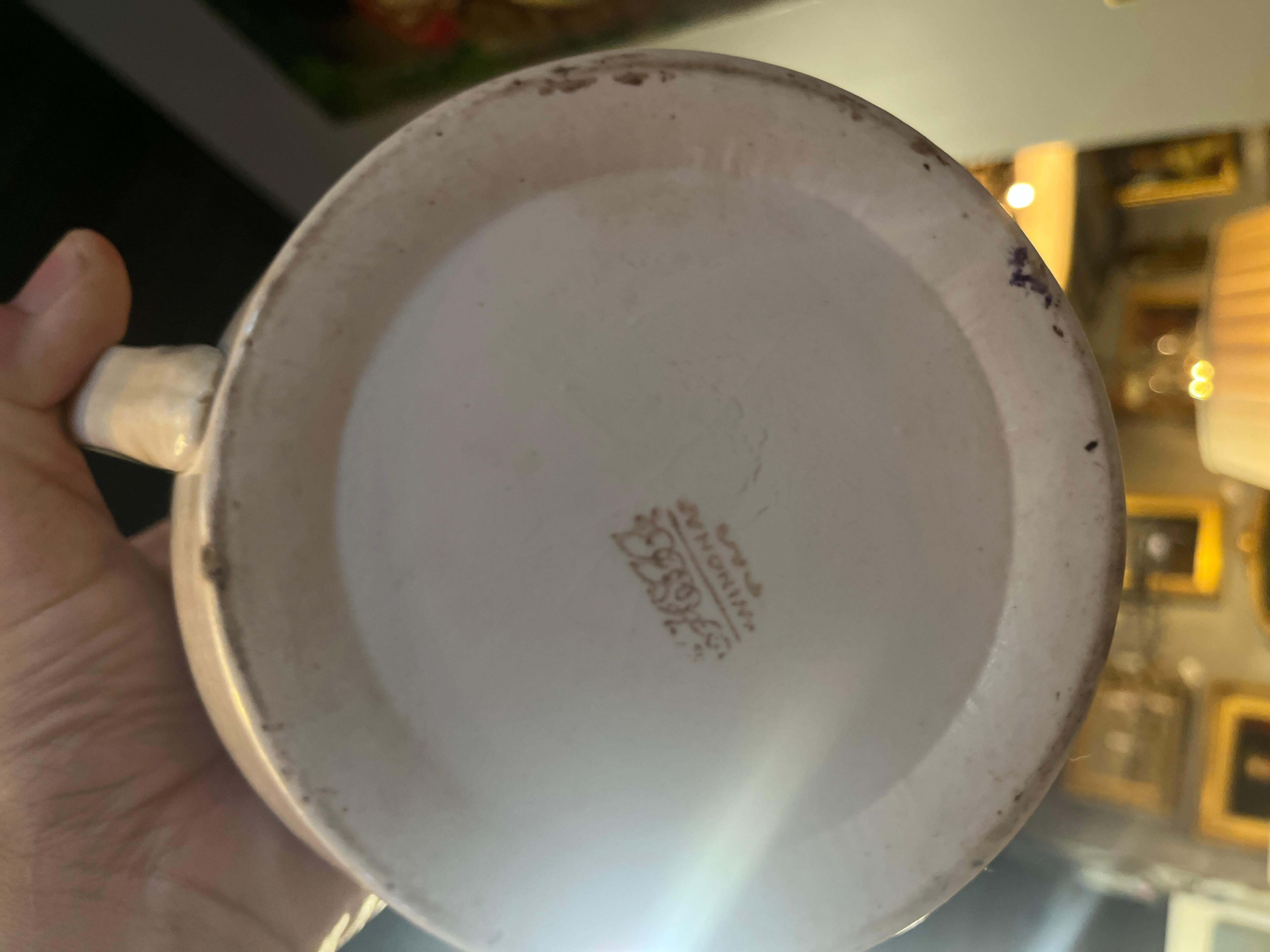 Brocca antica in ceramica Winona del XIX secolo in vendita 1