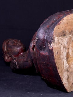 19th century antique wooden Burmese Mandalay Buddha - OriginalBuddhas