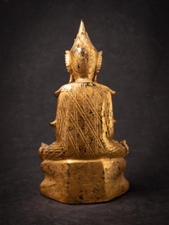 19th century Antique wooden Burmese Shan Buddha from Burma