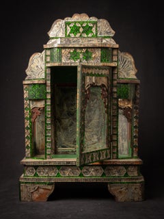 19th century Antique wooden Burmese temple from Burma