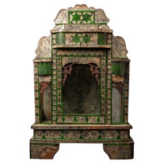 19th century Antique wooden Burmese temple from Burma