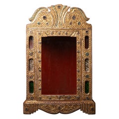 19th century Antique wooden Burmese temple from Burma