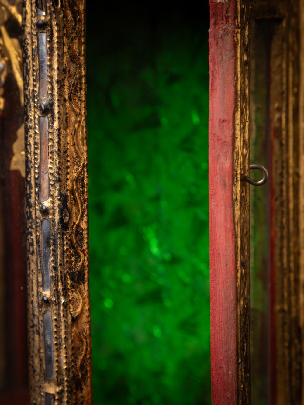 19th century antique wooden Burmese Temple in Mandalay style - OriginalBuddhas 10
