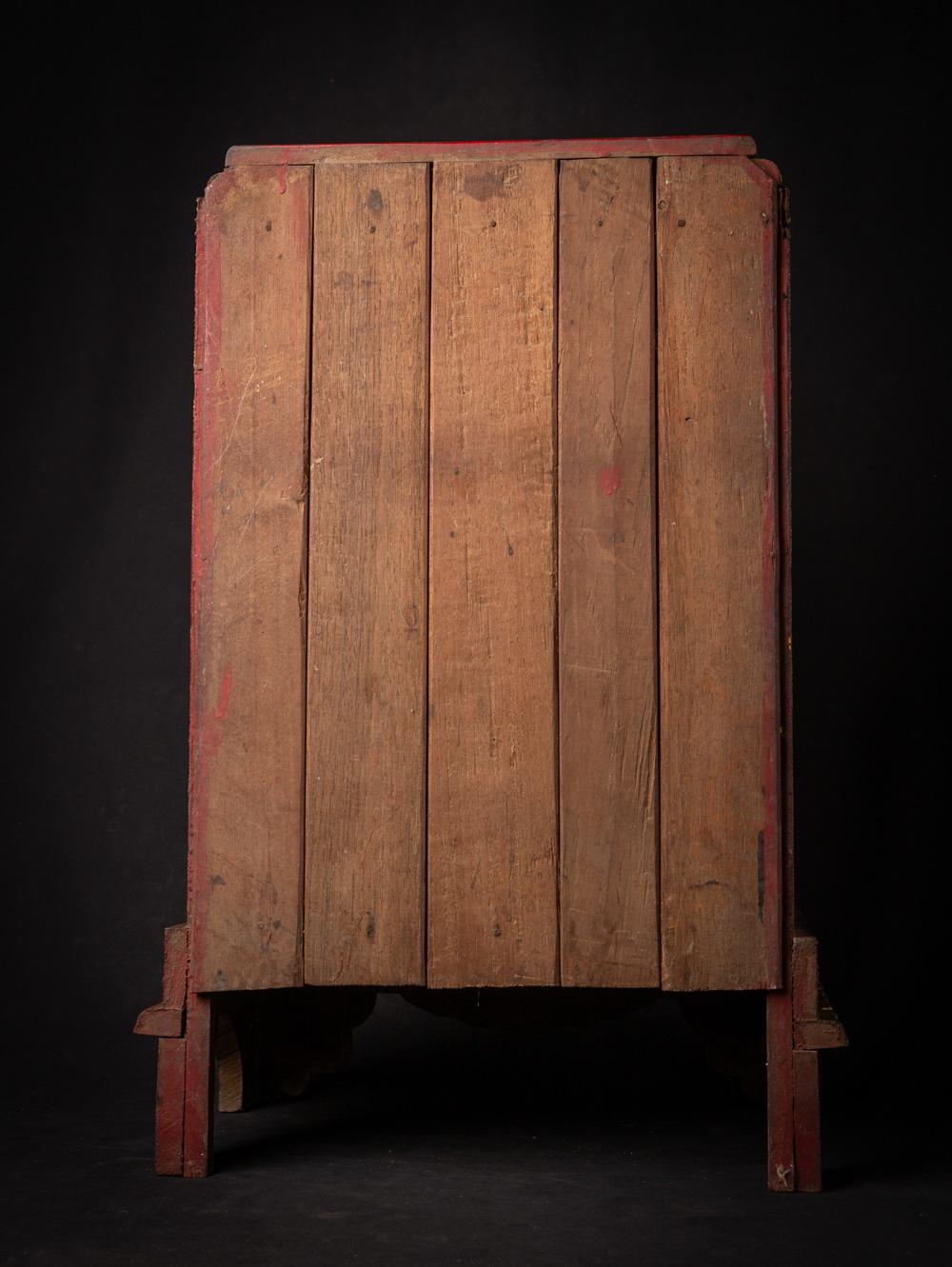 XIXe siècle Temple birman ancien en bois du 19ème siècle de style Mandalay - OriginalBuddhas en vente