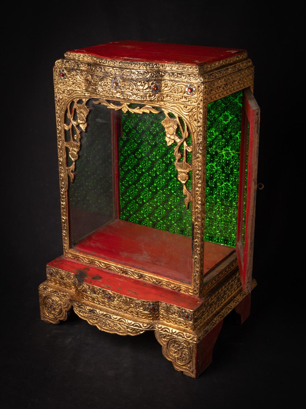 Temple birman ancien en bois du 19ème siècle de style Mandalay - OriginalBuddhas en vente 2