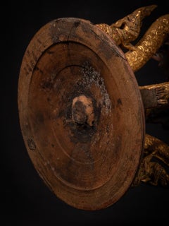 19th century Antique wooden Burmese Throne - Table from Burma