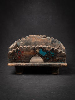 19th century Antique wooden Indian altar from India