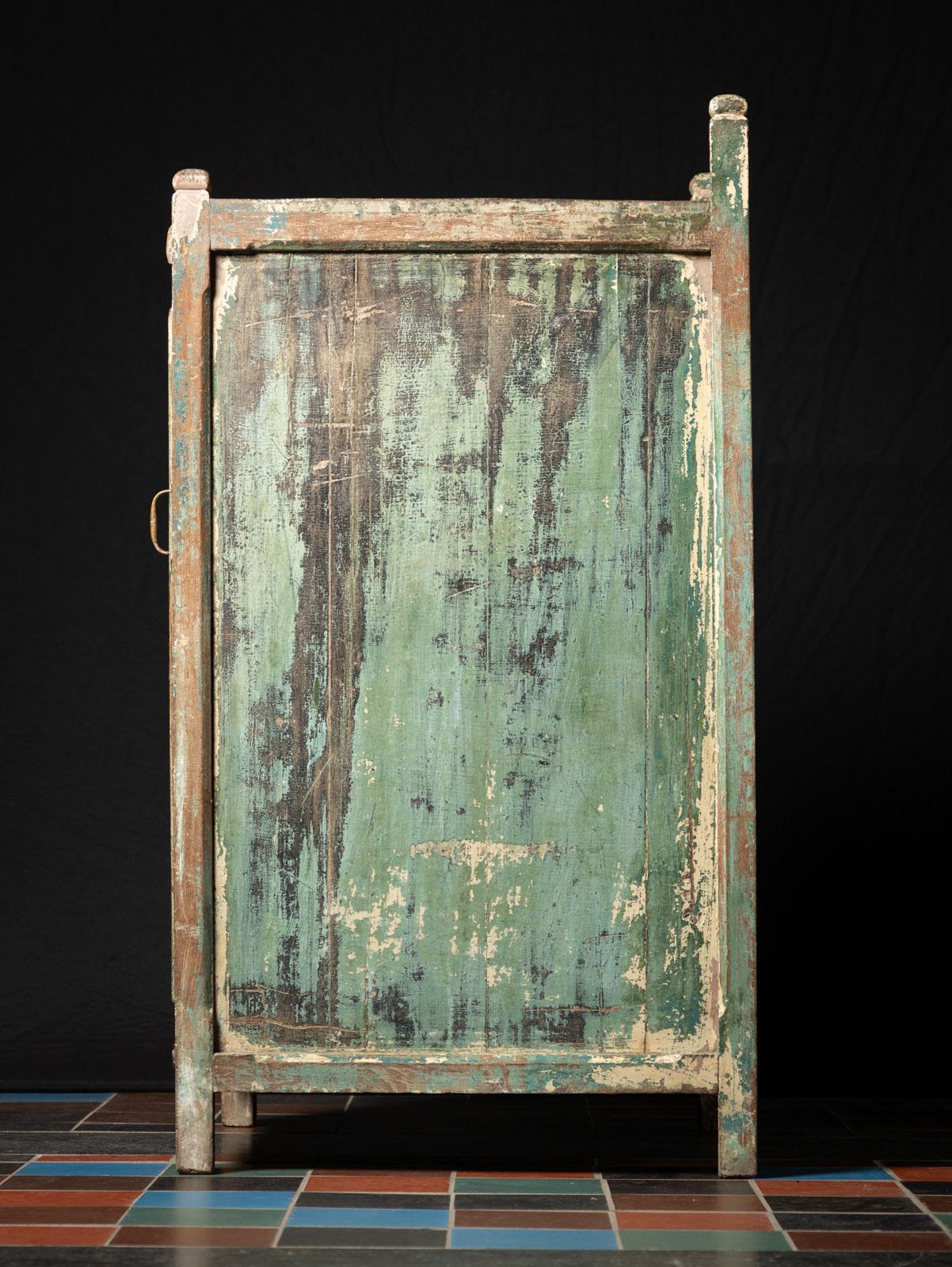 19th century Antique Wooden Indian Cabinet from India -  OriginalBuddhas 8