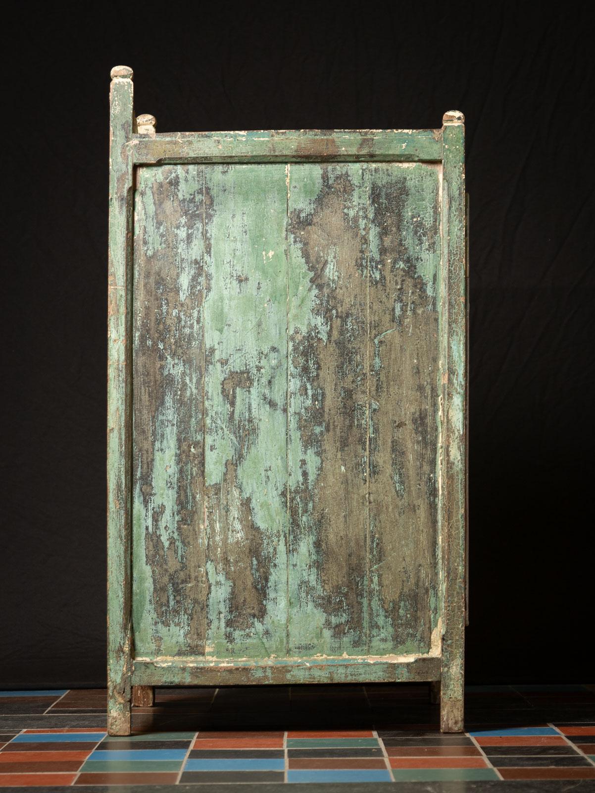 19th century Antique Wooden Indian Cabinet from India -  OriginalBuddhas 10