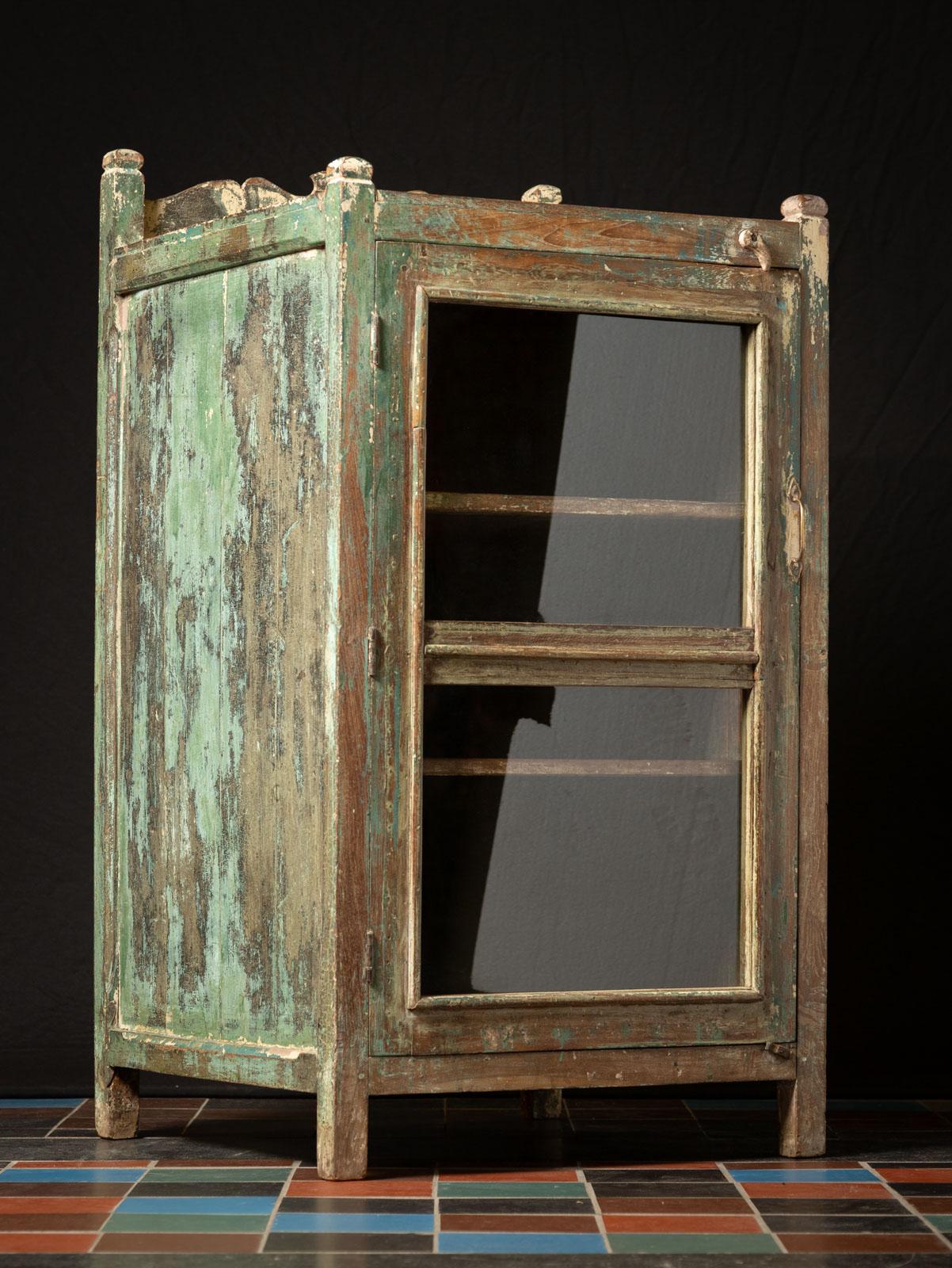 19th century Antique Wooden Indian Cabinet from India -  OriginalBuddhas 11