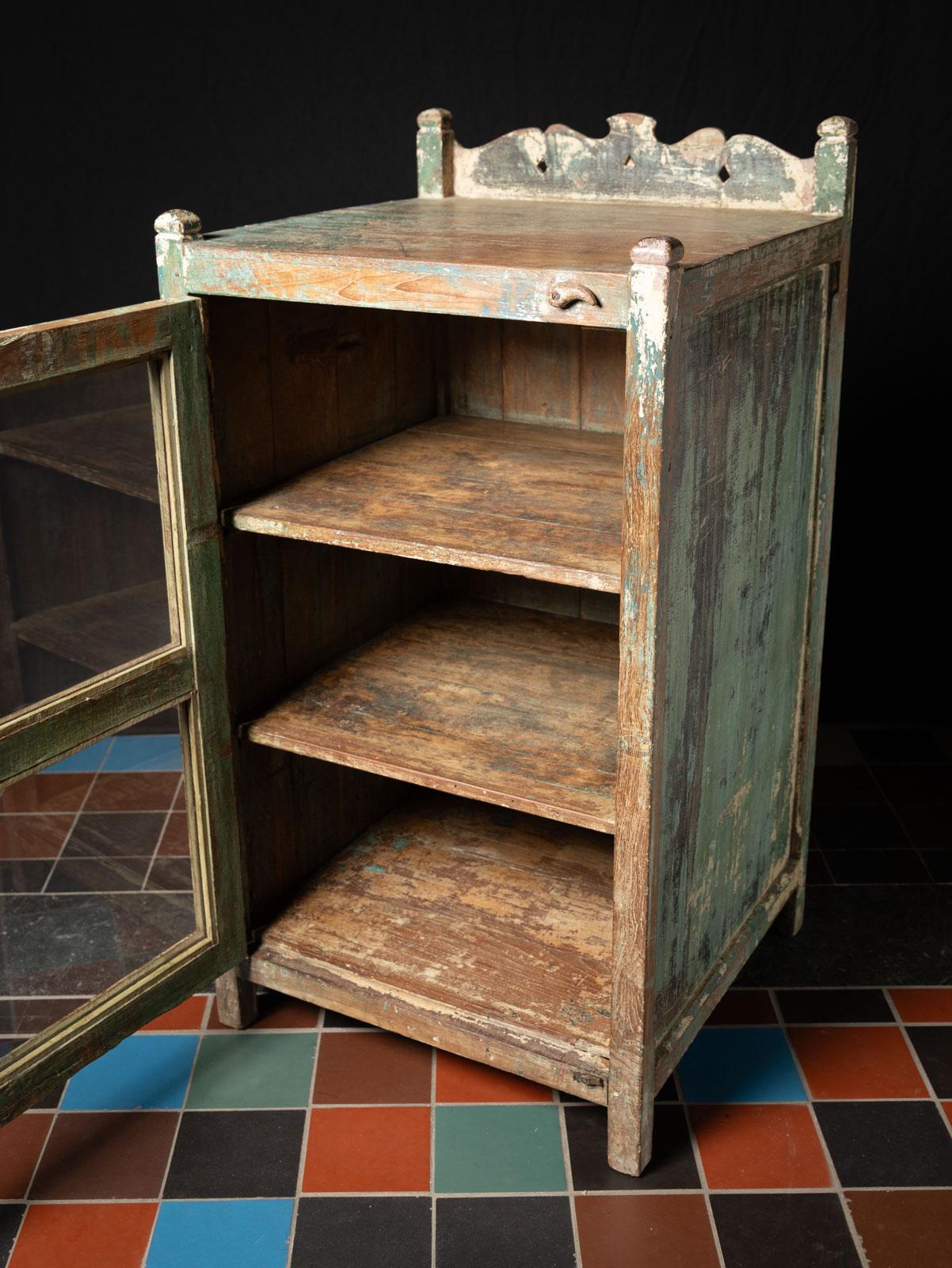 19th century Antique Wooden Indian Cabinet from India -  OriginalBuddhas 1
