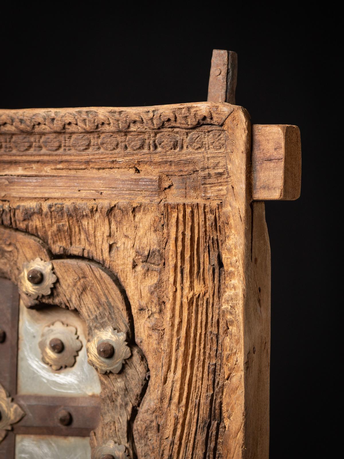 Bois 19e siècle Portes de temple indiennes en bois anciennes de l'Inde en vente