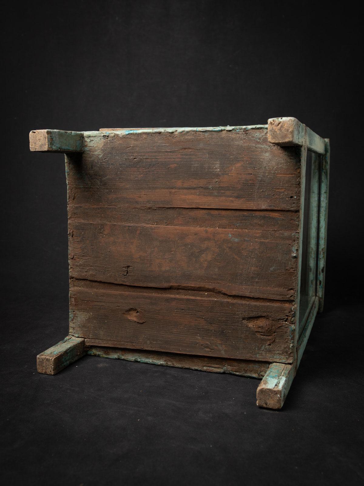 19th century Antique wooden Indian temple from Burma - OriginalBuddhas For Sale 14