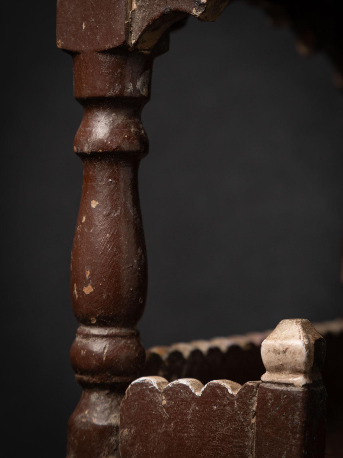 19th century Antique wooden Indian temple from India - OriginalBuddhas For Sale 6