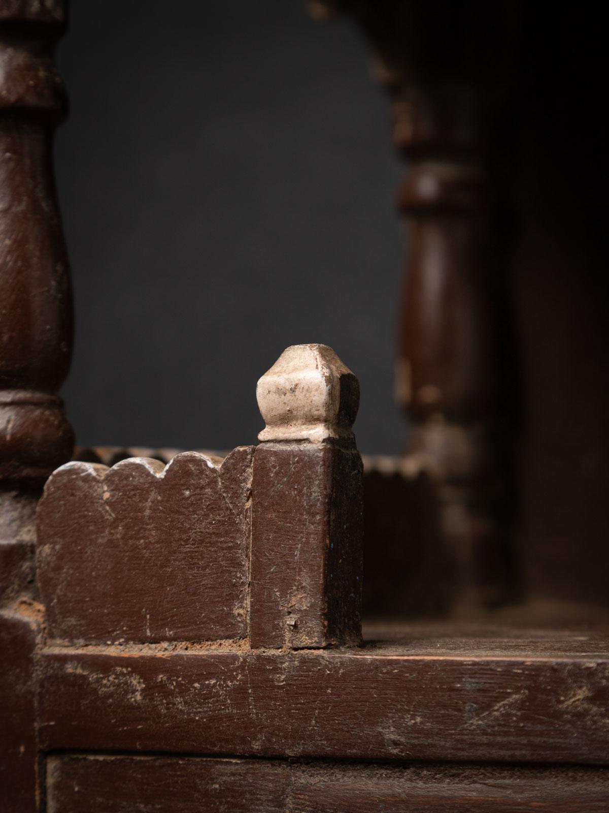 19th century Antique wooden Indian temple from India - OriginalBuddhas For Sale 7