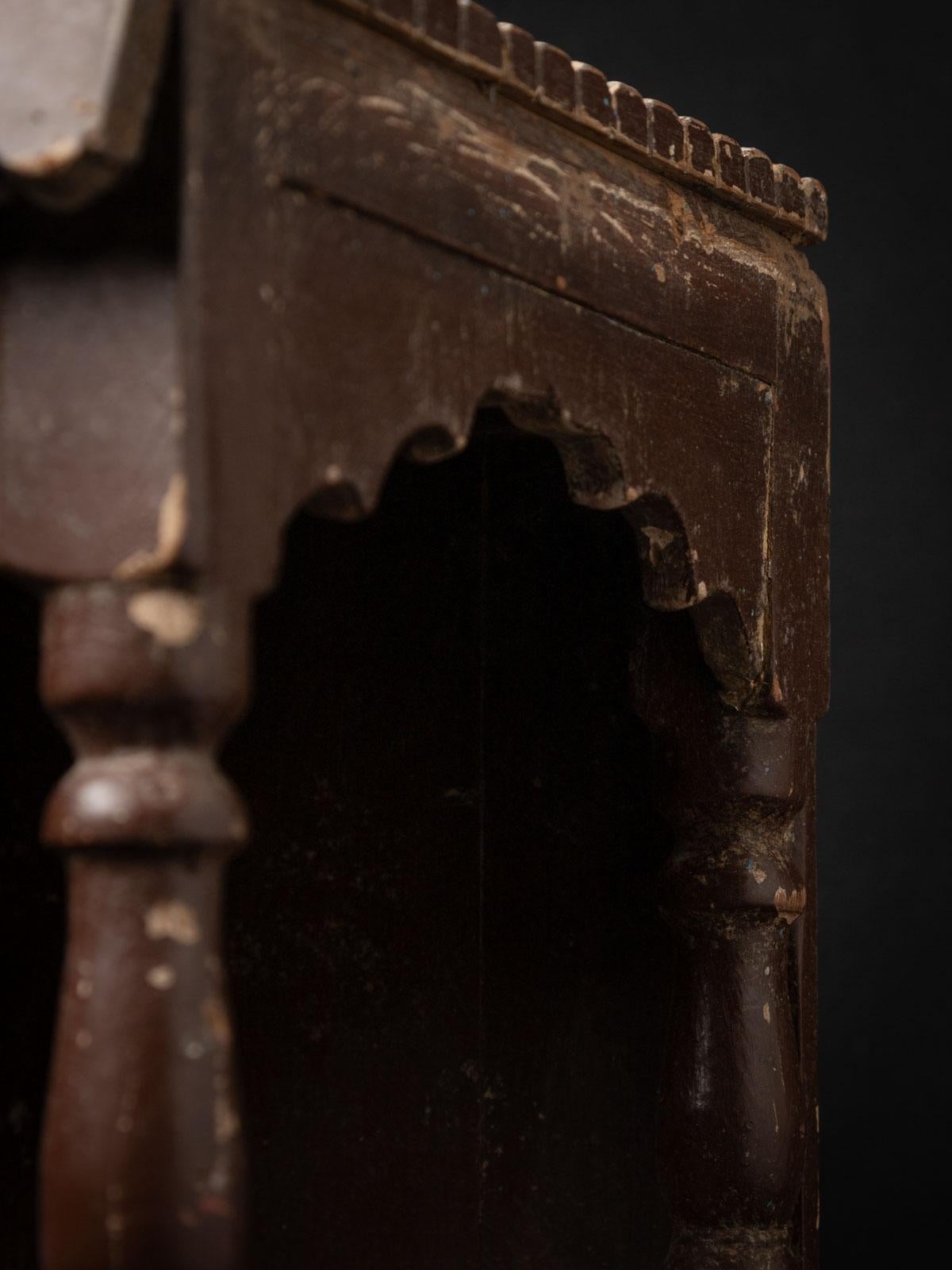 19th century Antique wooden Indian temple from India - OriginalBuddhas For Sale 10