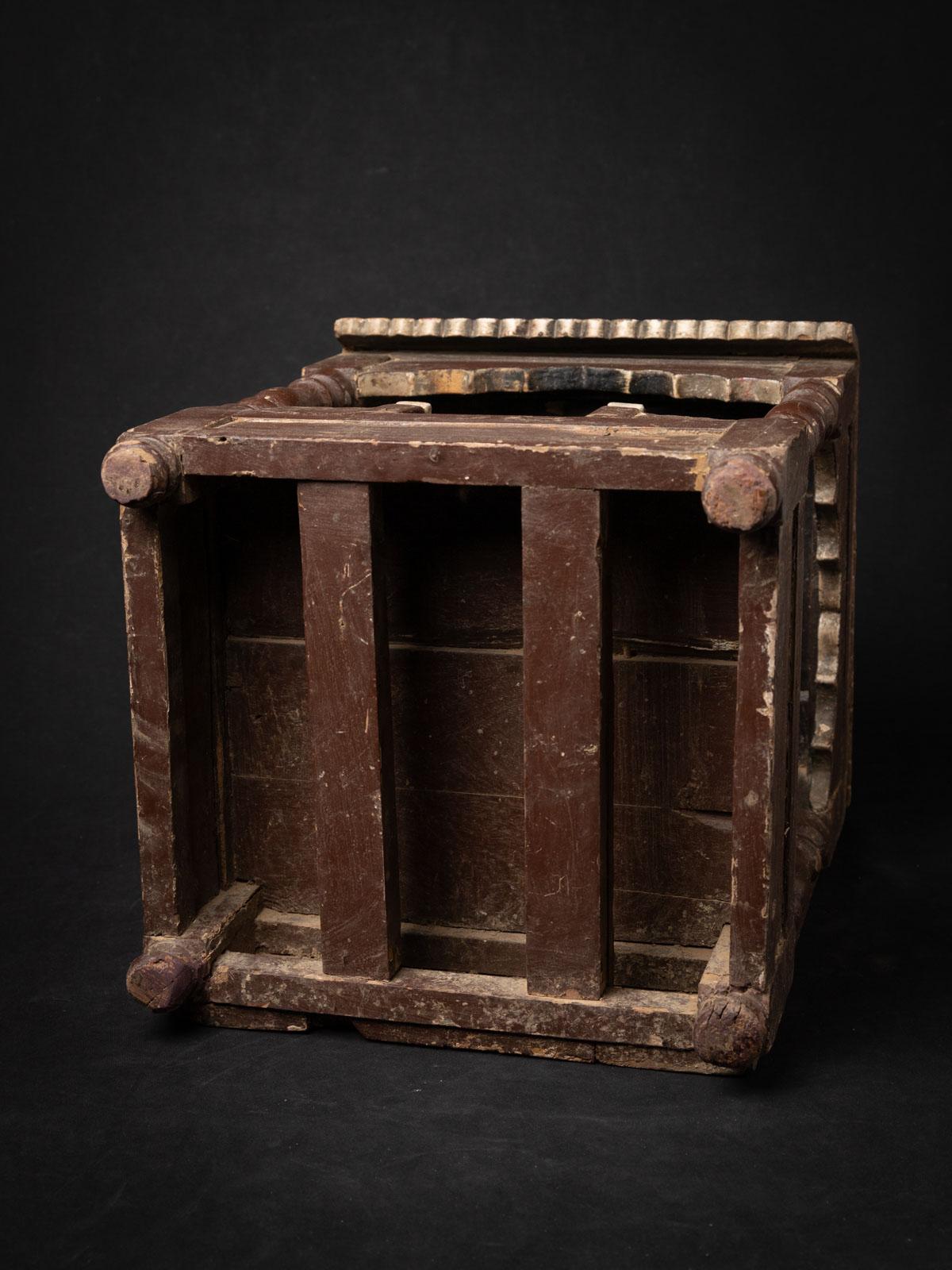 19th century Antique wooden Indian temple from India - OriginalBuddhas For Sale 13