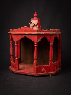 19th century Antique wooden Indian temple from India - OriginalBuddhas