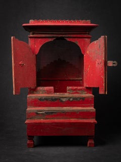 19th century Antique wooden Indian temple from India - OriginalBuddhas