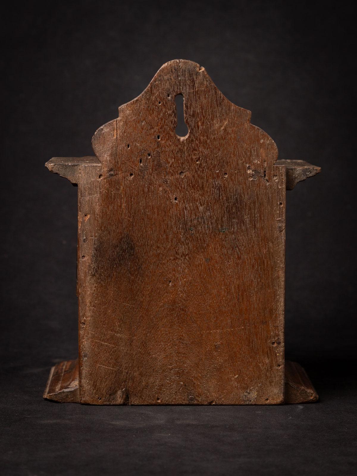 19th Century 19th century Antique wooden Indian temple from India - OriginalBuddhas
